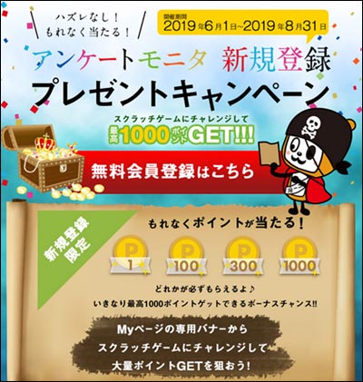 マクロミルのアンケートモニター